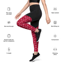 Load image into Gallery viewer, Women's Royalty Sports Leggings