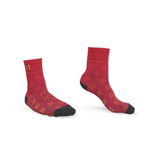 Load image into Gallery viewer, Men's Majestic Socks (Red Print)