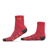 Load image into Gallery viewer, Men's Majestic Socks (Red Print)