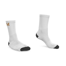 Load image into Gallery viewer, White Designer Sock's