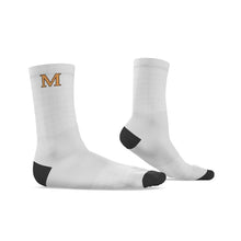 Load image into Gallery viewer, White Designer Sock's