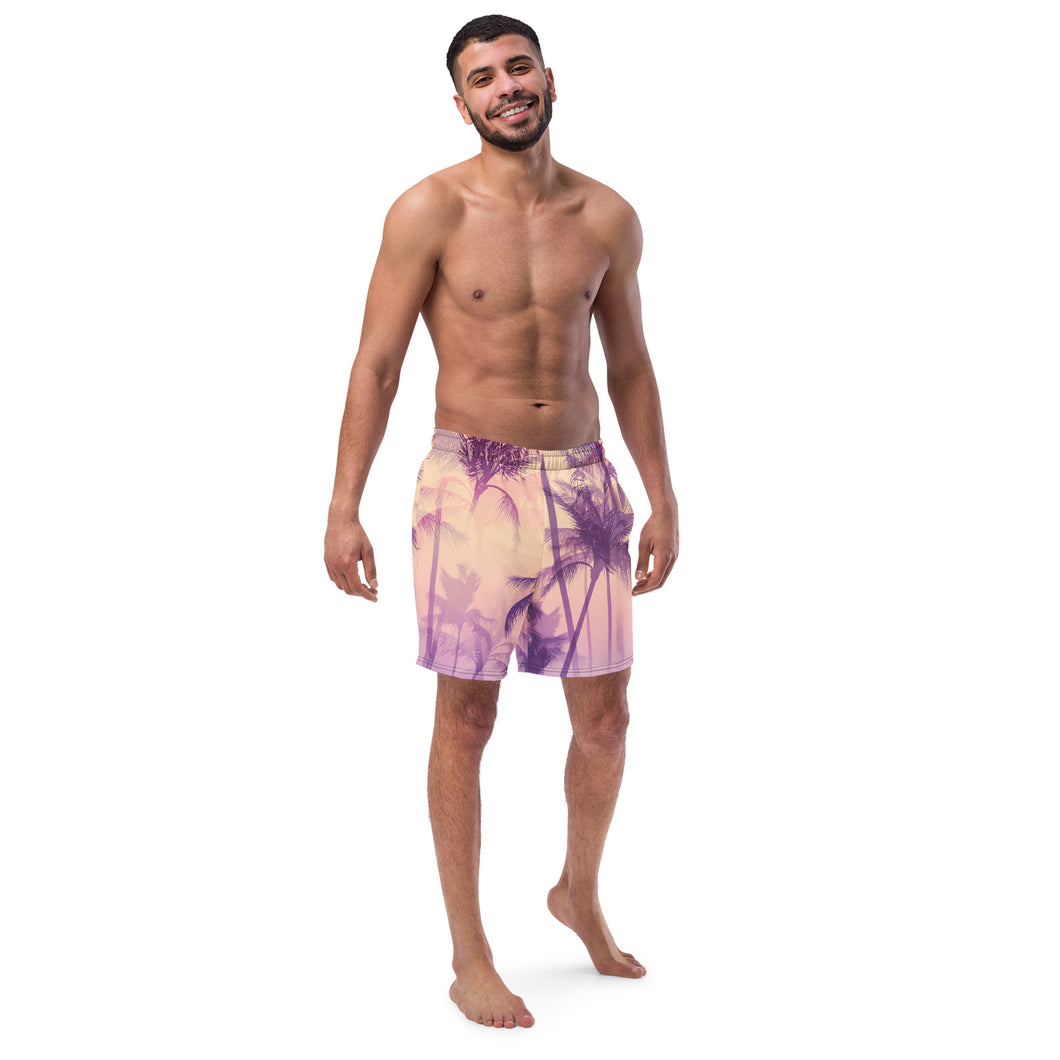 Men's royal swim trunks